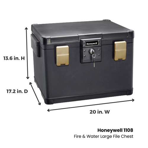 Honeywell 1108 Fire/Water Large File Chest