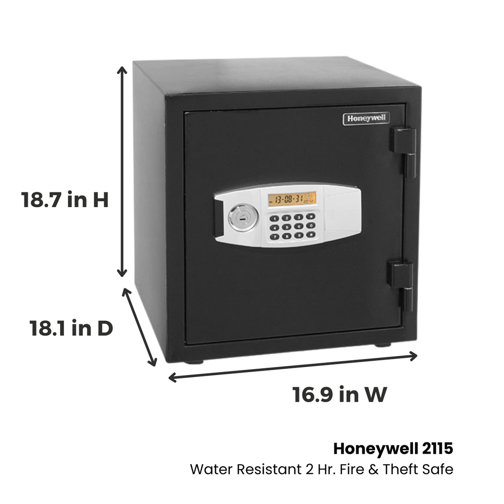 Honeywell 2115 Water Resistant 2 Hr. Fire & Theft Safe