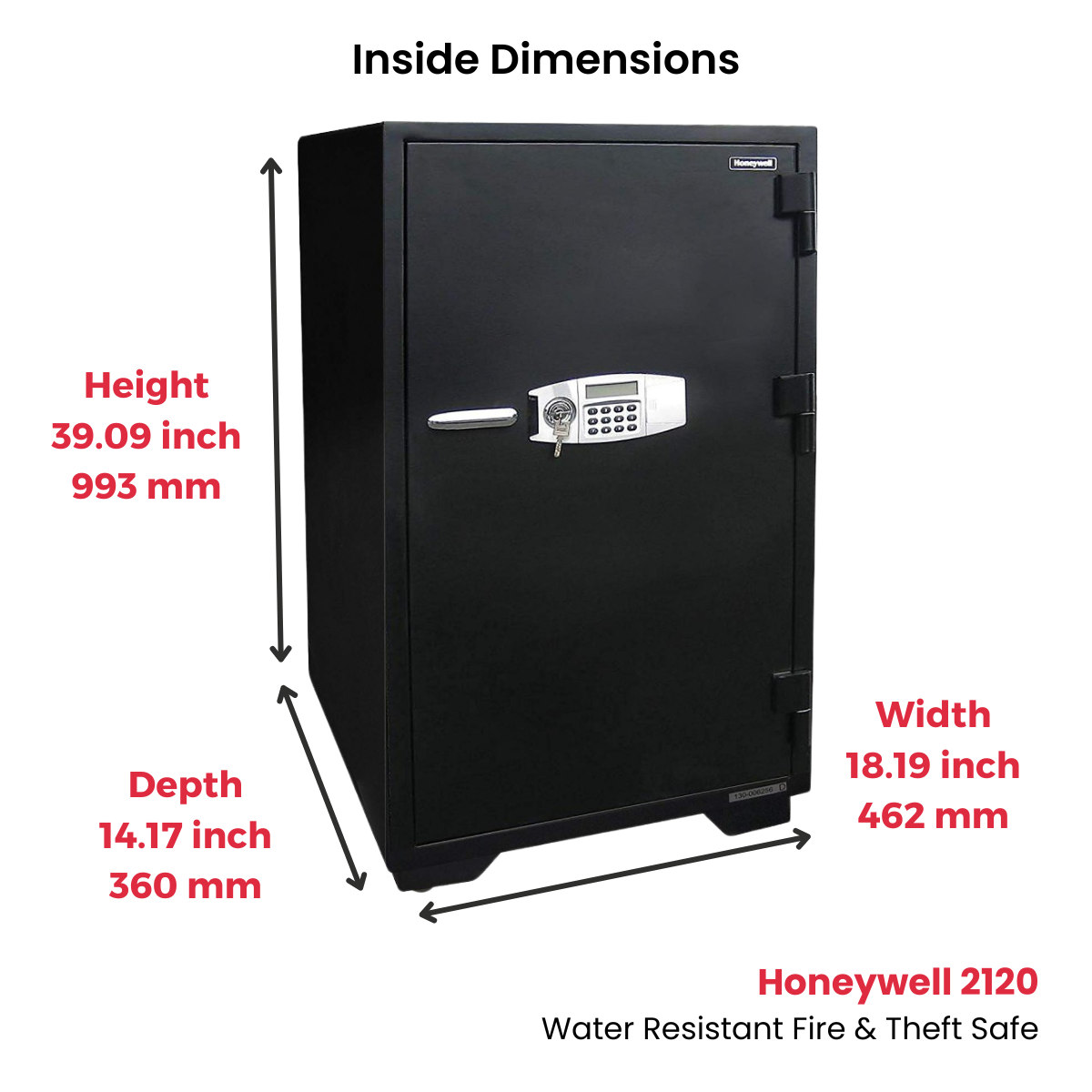 Honeywell 2120 Water/Fire Resistant Steel Safe